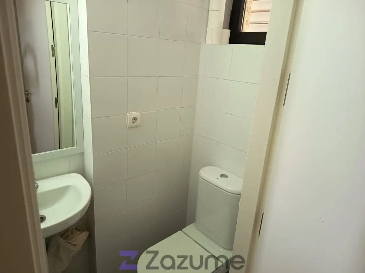 Badezimmer von Haus oder Chalet zur Miete in Vera mit Klimaanlage, Heizung und Privatgarten