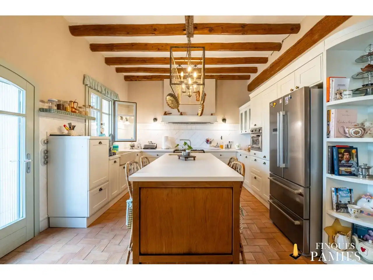 Cocina de Casa o chalet en venta en La Selva del Camp con Calefacción, Jardín privado y Terraza