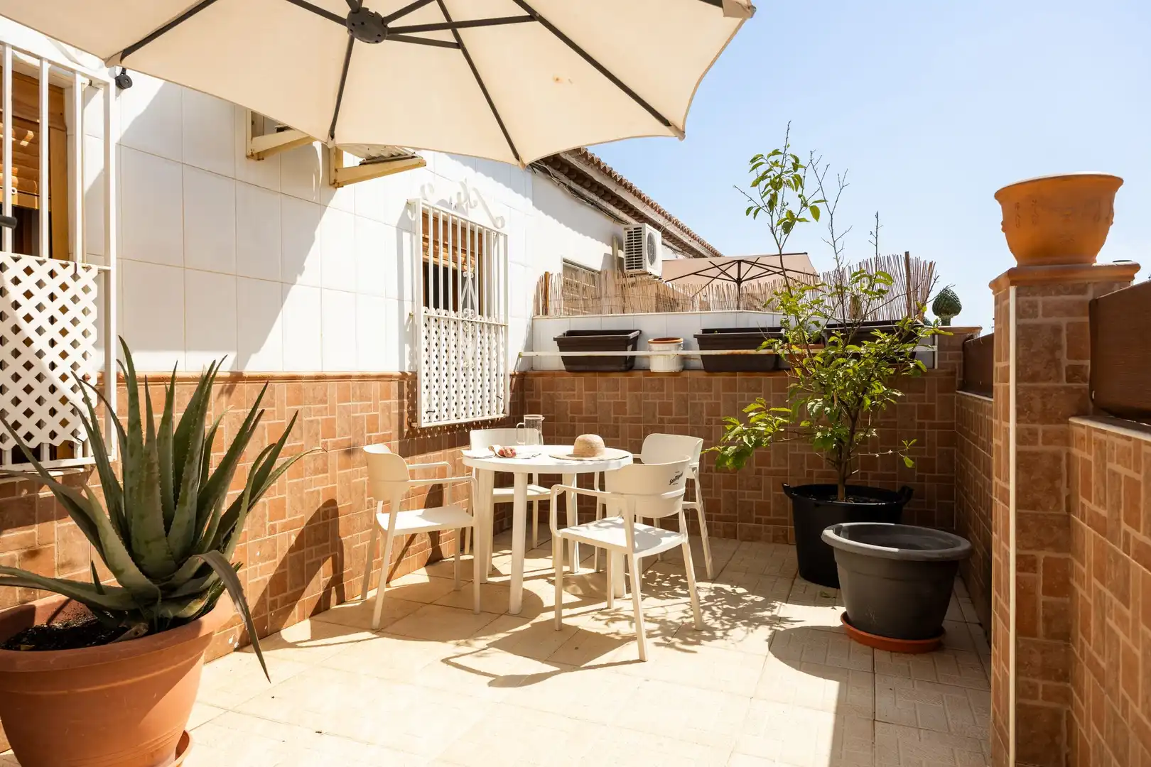 Terrasse von Haus oder Chalet zum Verkauf in Málaga mit Terrasse
