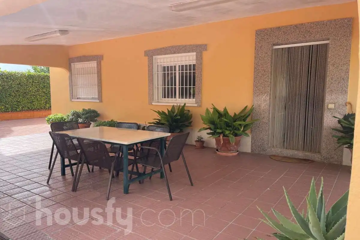 Terraza de Casa o chalet de alquiler en Mogente / Moixent con Trastero y Amueblado