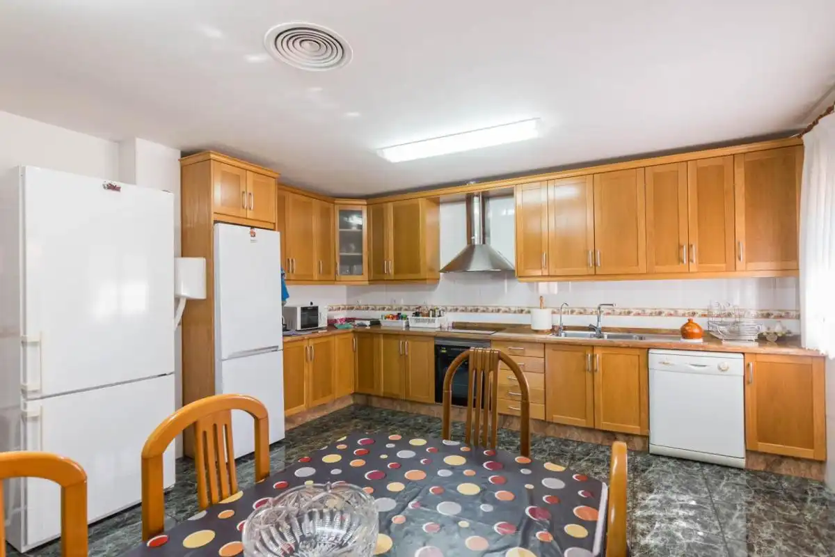 Cuina de Casa o xalet en venda en Murcia amb Aire condicionat, Calefacció i Jardí privat