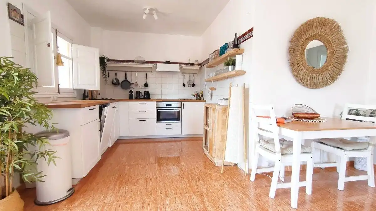 Cocina de Casa o chalet en venta en Montserrat con Aire acondicionado, Jardín privado y Terraza