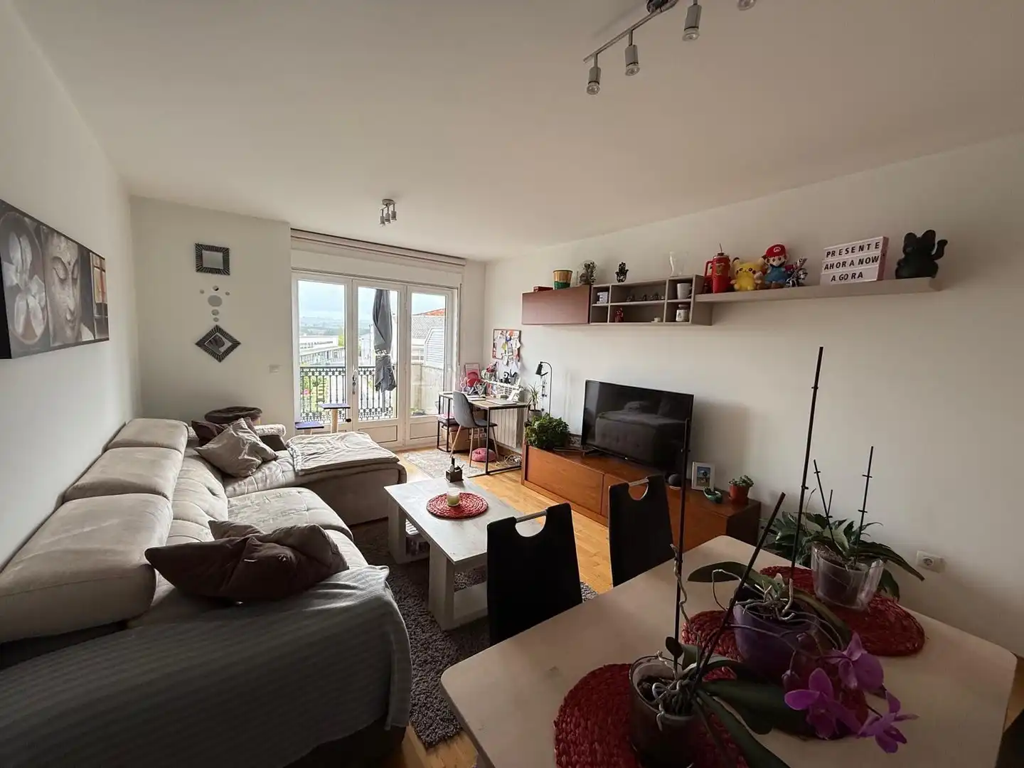 Wohnzimmer von Wohnung zum Verkauf in Lugo mit Heizung, Terrasse und Abstellraum