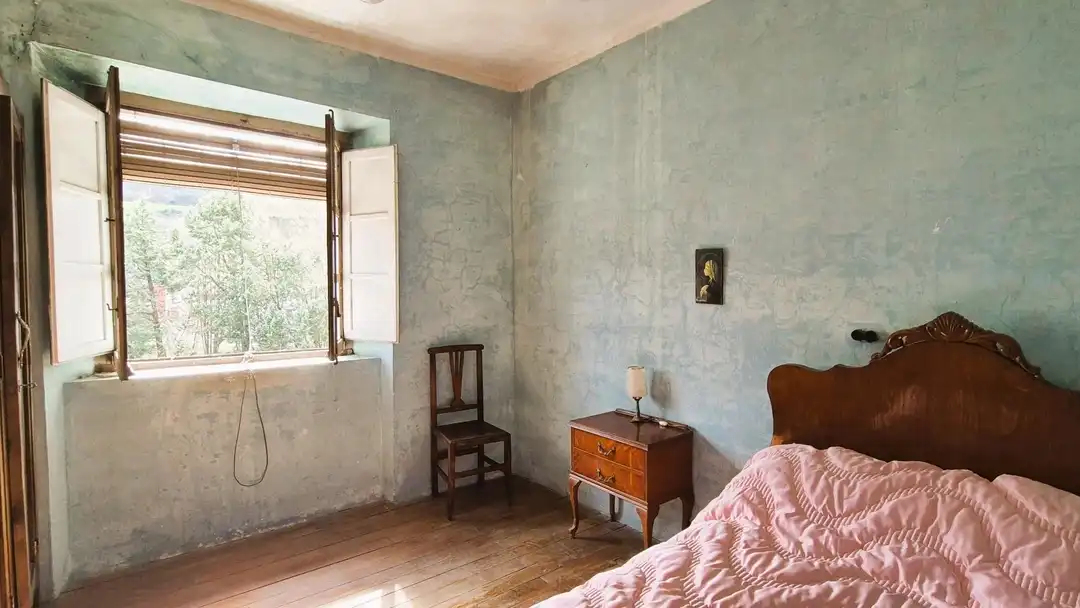 Schlafzimmer von Haus oder Chalet zum Verkauf in Puente la Reina / Gares mit Privatgarten, Terrasse und Möbliert