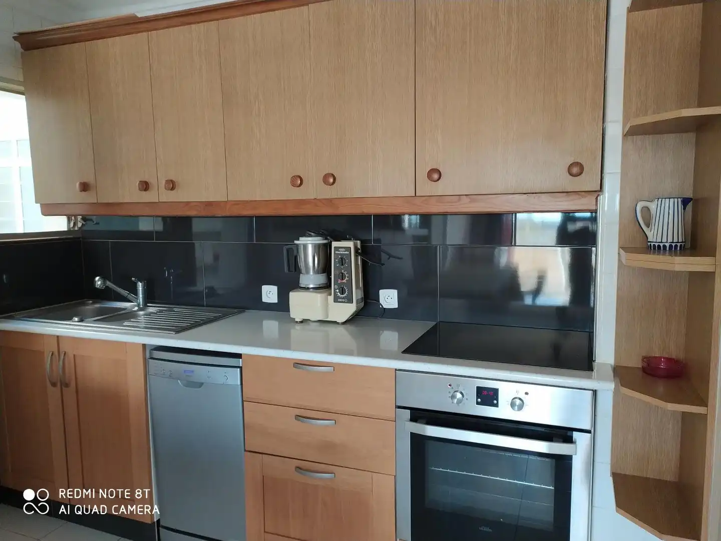Cocina de Apartamento de alquiler en Cartagena con Calefacción y Terraza
