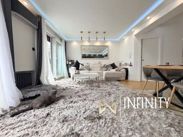 Wohnzimmer von Wohnung zum Verkauf in Bilbao  mit Klimaanlage, Heizung und Terrasse