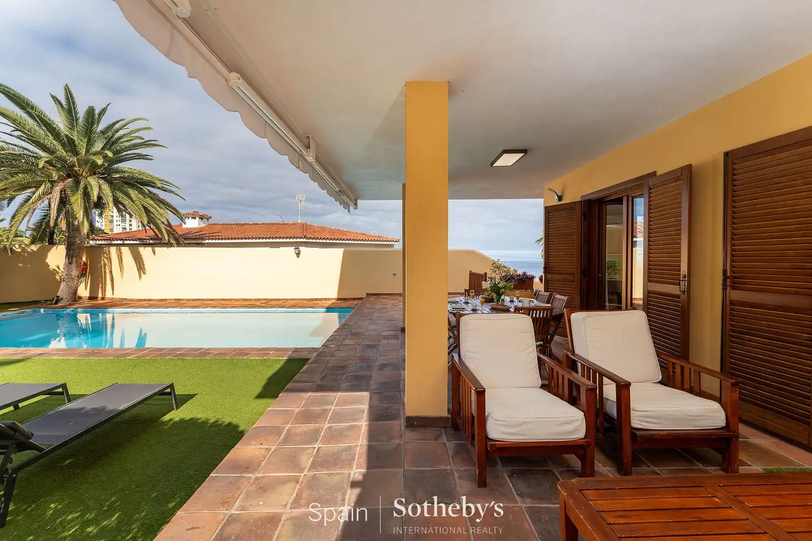Terrassa de Casa o xalet en venda en Puerto de la Cruz amb Aire condicionat, Jardí privat i Terrassa