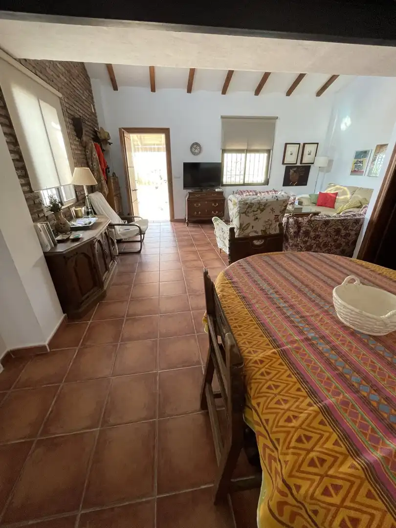 Sala d'estar de Finca rústica en venda en Salobreña amb Piscina