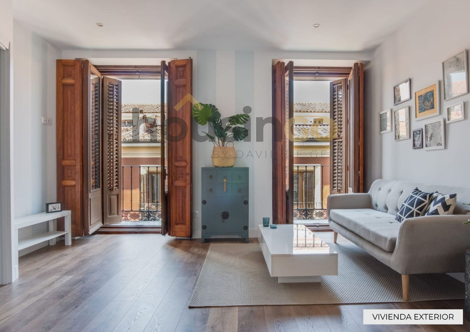 Living room of Flat for sale in  Madrid Capital  with Air Conditioner, Heating and Terrace