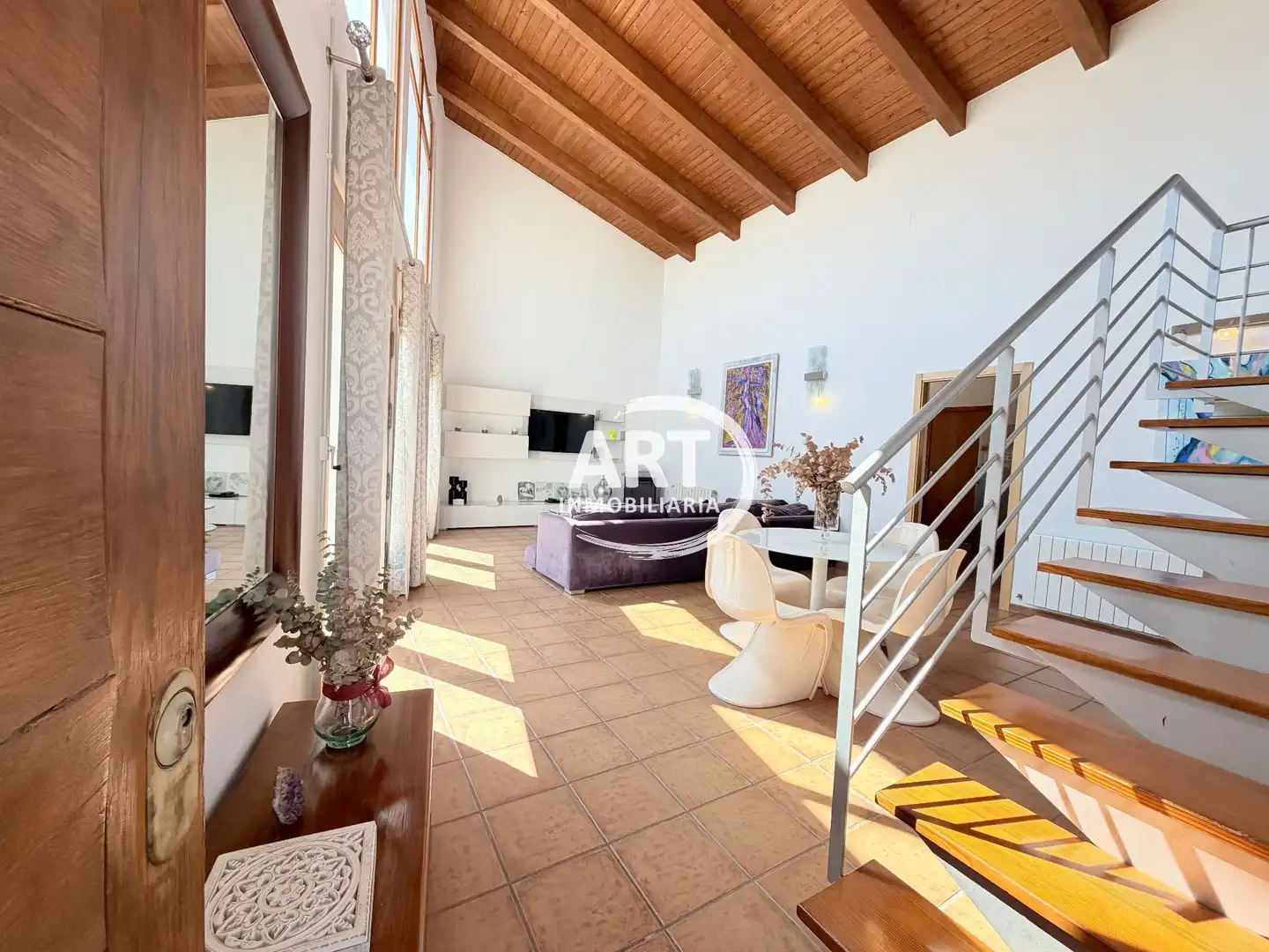 Sala de estar de Casa o chalet en venta en Serra con Calefacción, Jardín privado y Terraza