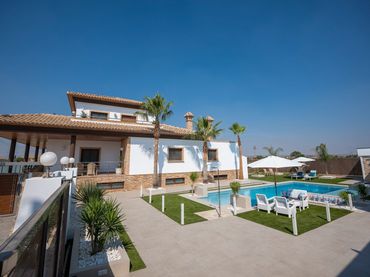 Casa con piscina en venta en Campo de Murcia