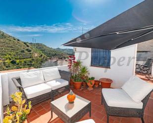 Terrace of Single-family semi-detached for sale in Torrox  with Parquet flooring, Terrace and Furnished