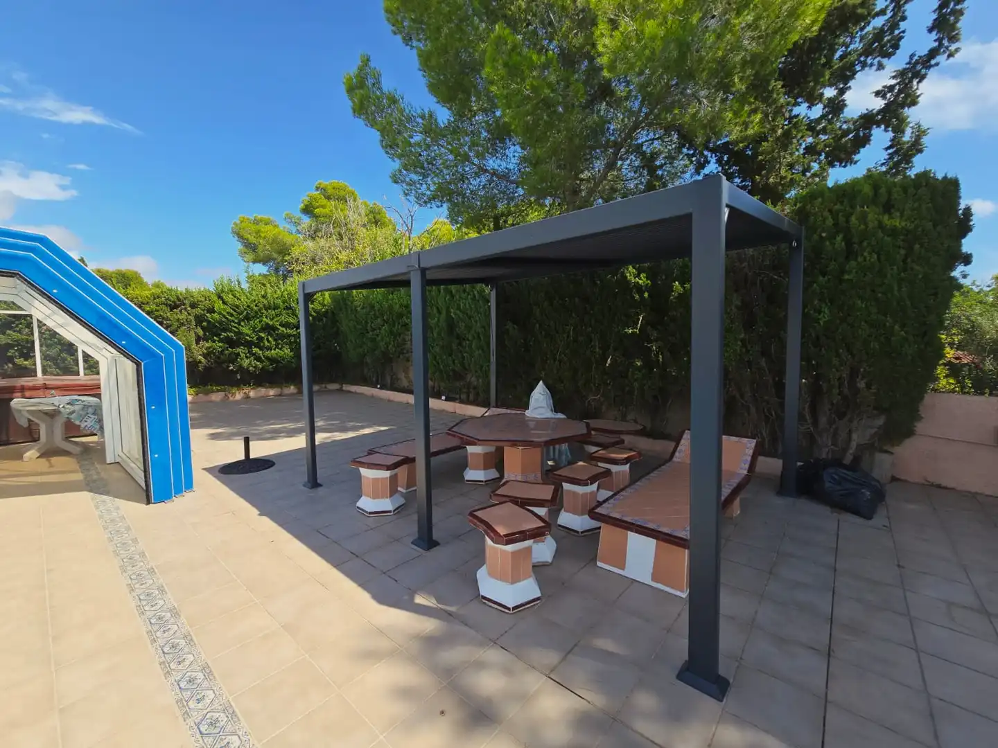 Terraza de Casa o chalet en venta en Creixell con Aire acondicionado, Calefacción y Jardín privado