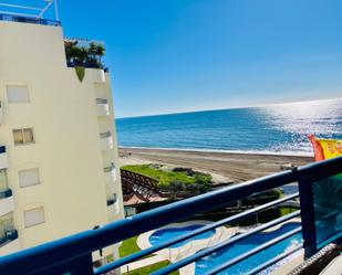 Exterior view of Flat to rent in Marbella  with Air Conditioner, Terrace and Community pool