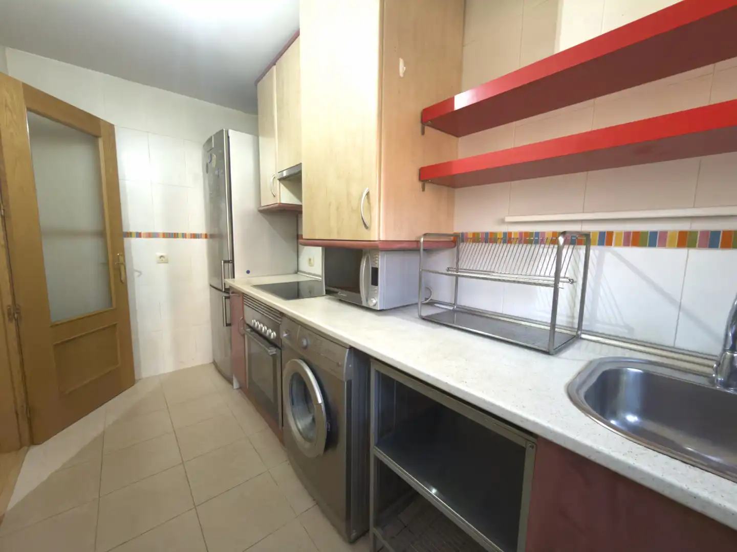 Kitchen of Flat for sale in Casarrubios del Monte  with Heating and Parquet flooring