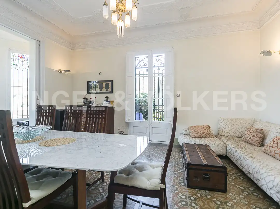Esszimmer von Haus oder Chalet zum Verkauf in Barcelona mit Heizung, Terrasse und Abstellraum