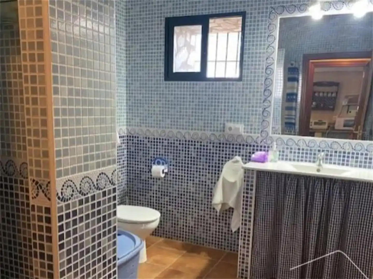 Bany de Finca rústica en venda en Zalamea de la Serena amb Aire condicionat, Jardí privat i Moblat