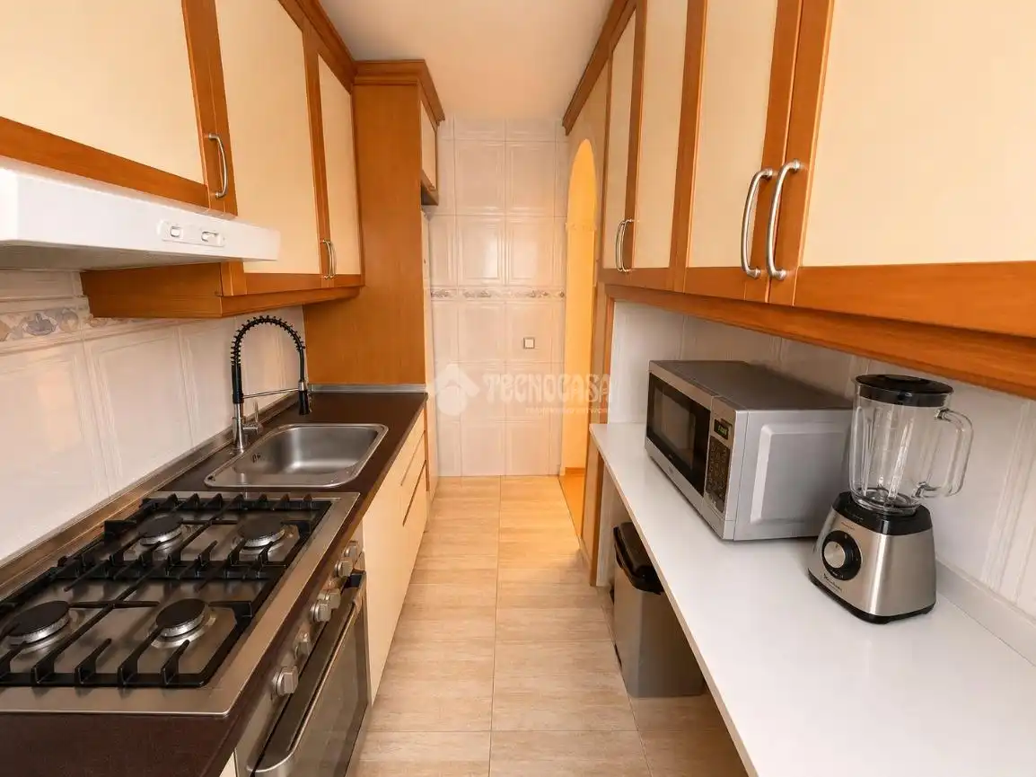 Kitchen of Flat for sale in Madrid  with Air Conditioner and Furnished