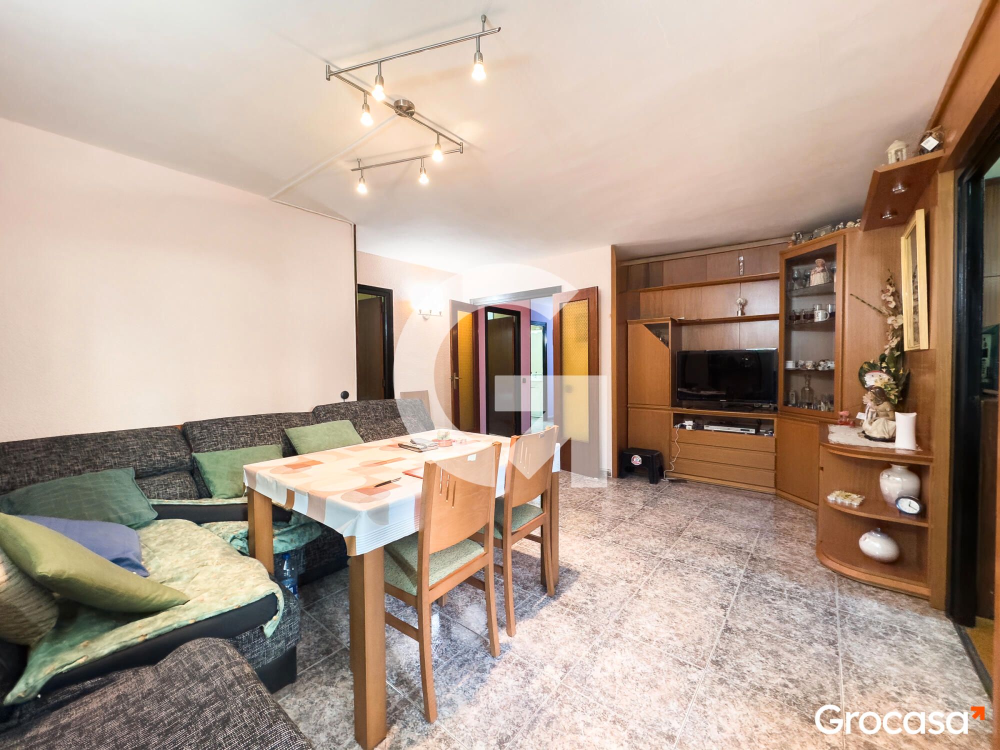 Living room of Flat for sale in El Prat de Llobregat  with Oven, Balcony and Internet