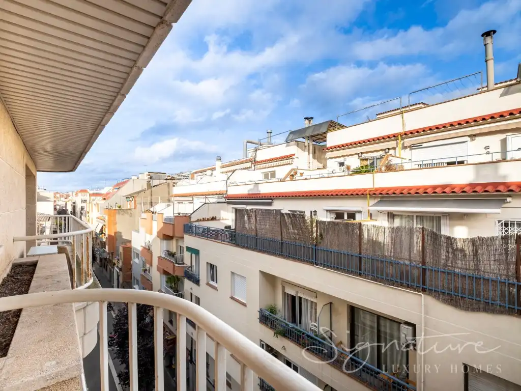 Balcony of Attic for sale in Sant Cugat del Vallès  with Air Conditioner, Terrace and Swimming Pool