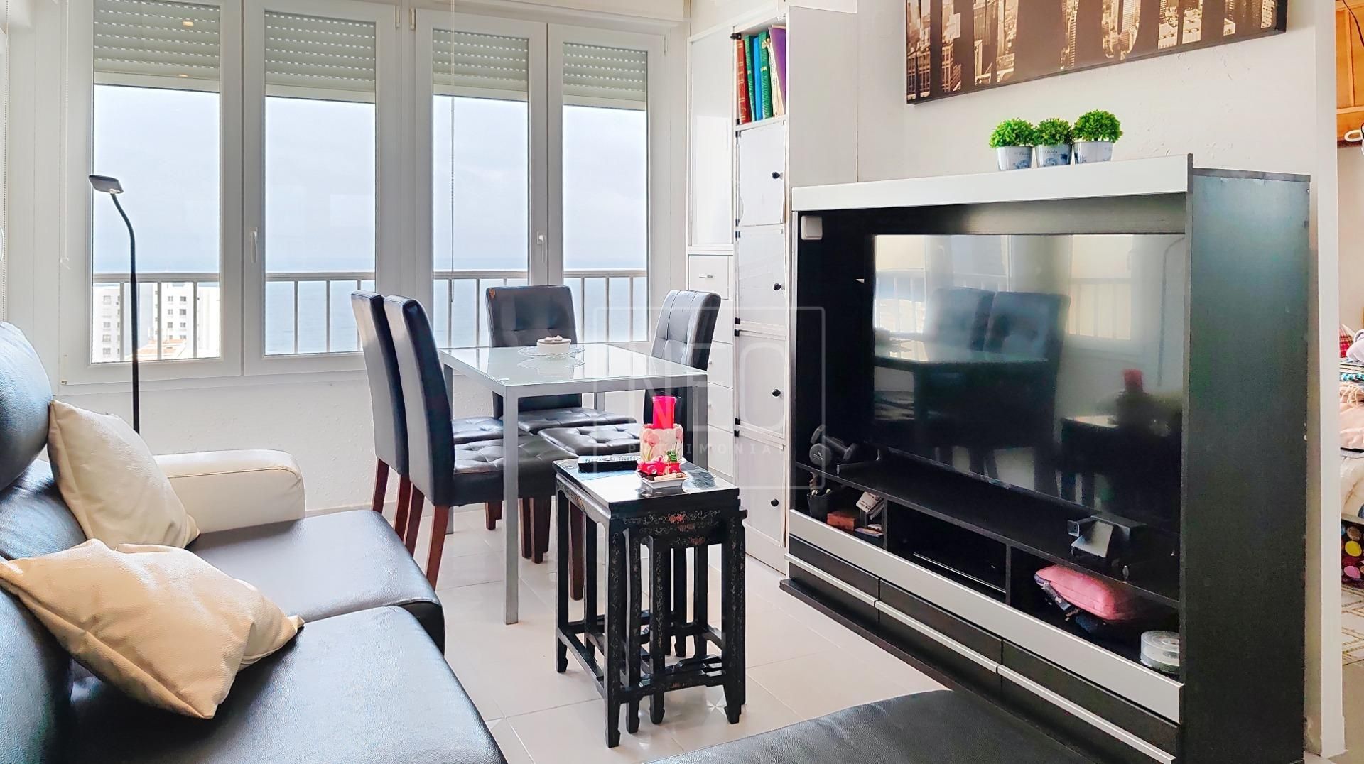 Living room of Flat for sale in Gandia  with Air Conditioner, Private garden and Terrace