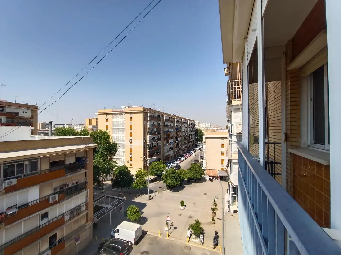 Vista exterior de Piso en venta en Sevilla con Aire acondicionado y Balcón