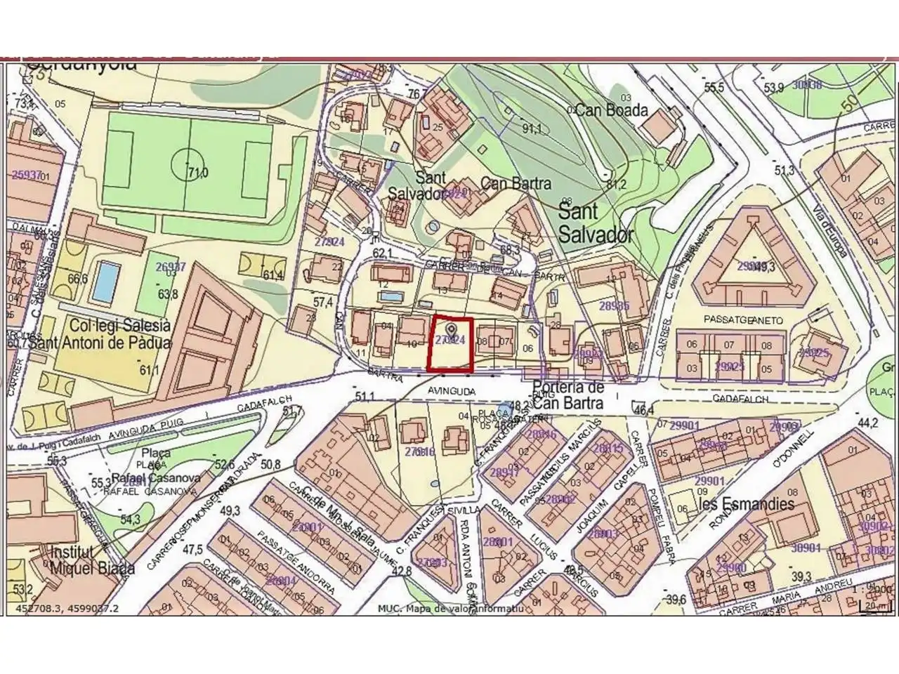 Residencial en venta en Calle De Can Bartra, 9, Via Europa - Parc Central