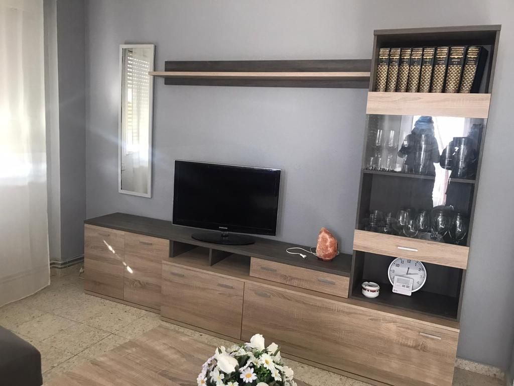 Living room of Flat to rent in Villarrobledo  with Air Conditioner, Heating and Terrace