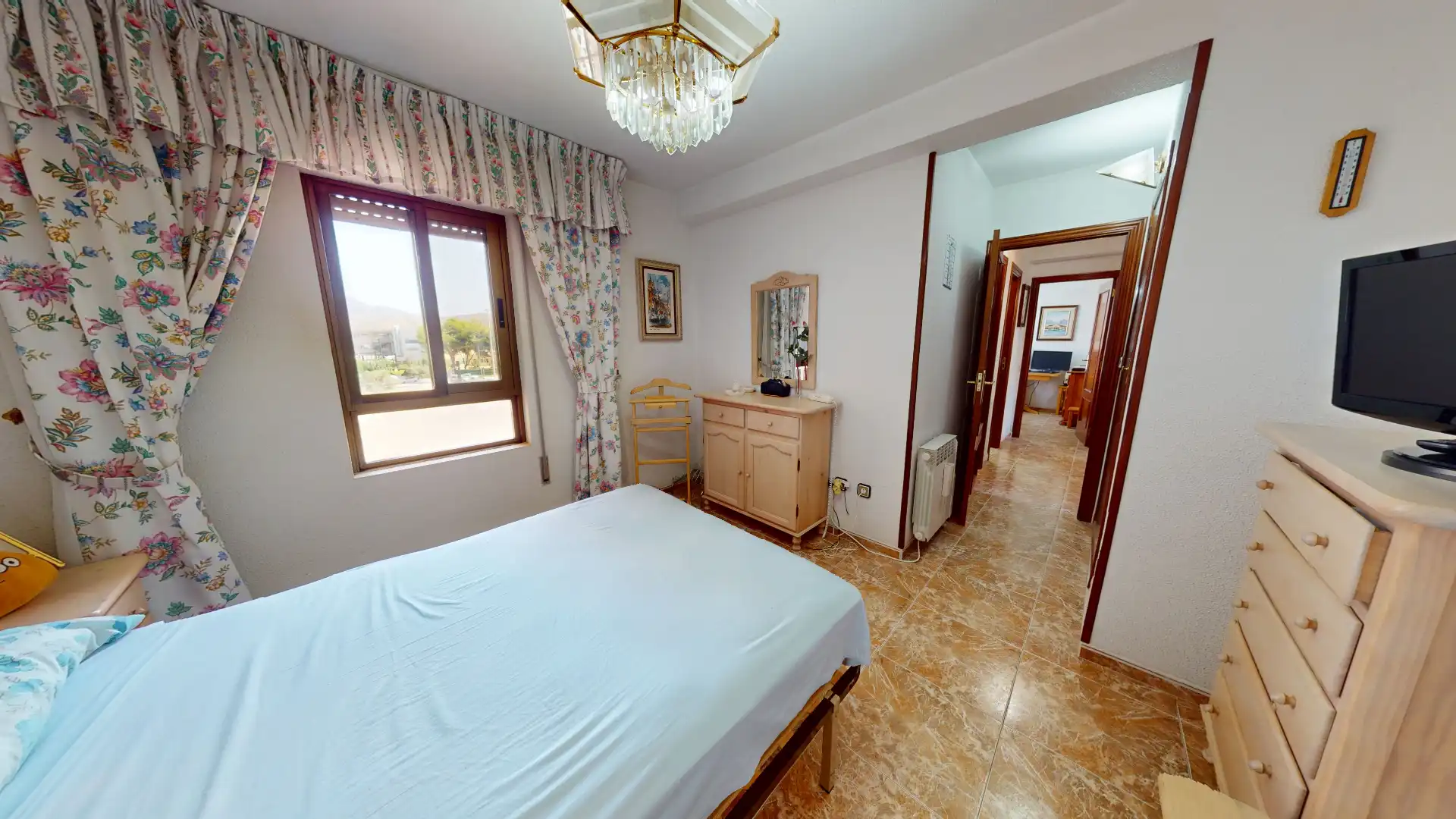 Bedroom of Flat for sale in El Campello  with Air Conditioner and Furnished