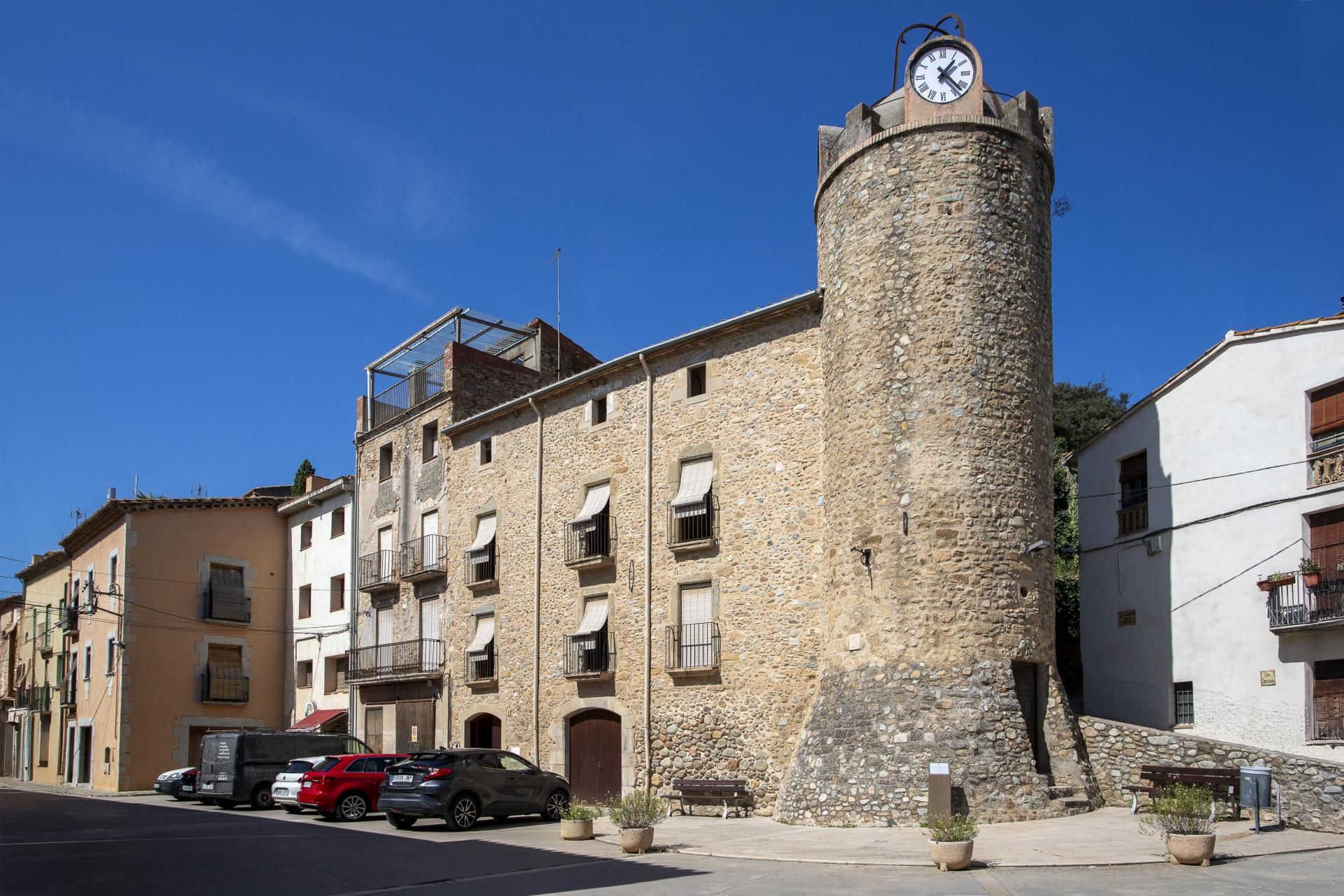 Vista exterior de Casa adosada en venta en Cervià de Ter