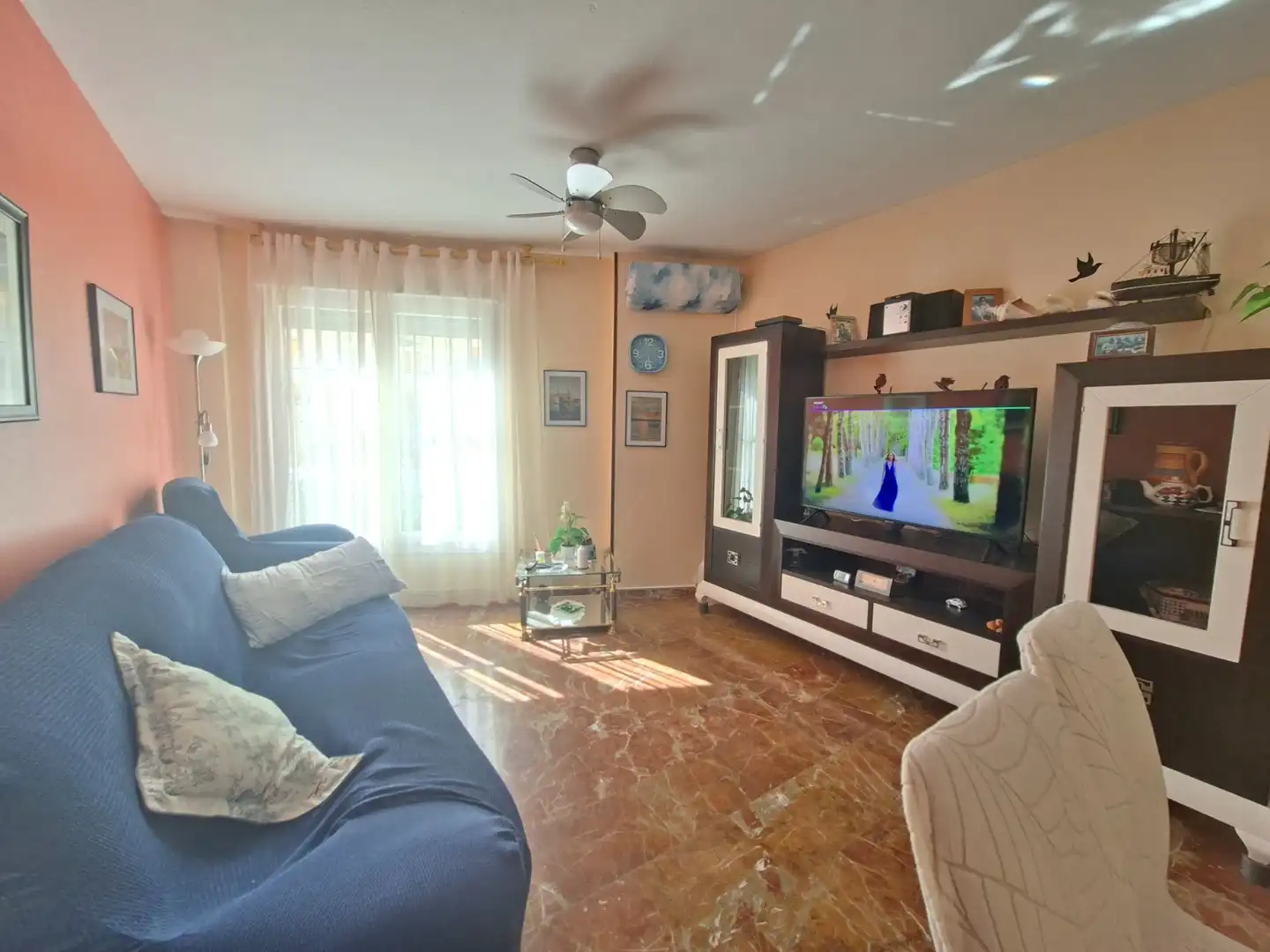 Sala d'estar de Pis en venda en Torrox amb Aire condicionat, Moblat i Forn