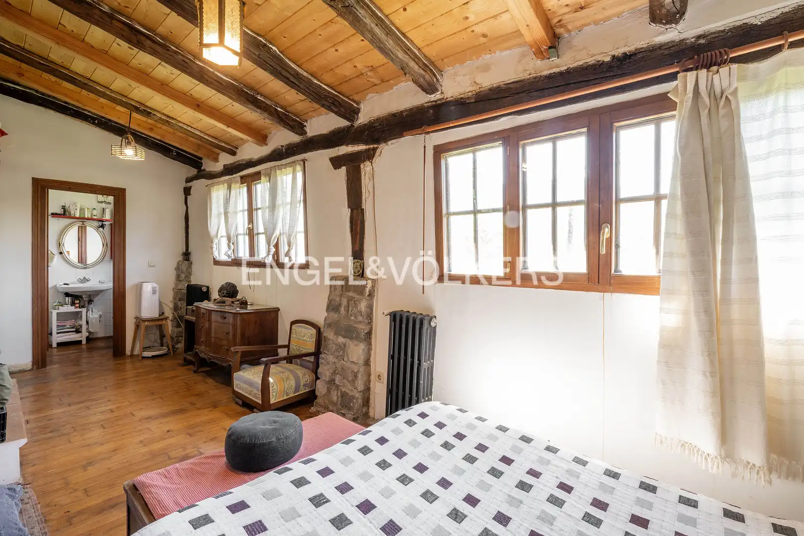 Sala de estar de Casa o chalet en venta en Errezil con Calefacción, Jardín privado y Terraza