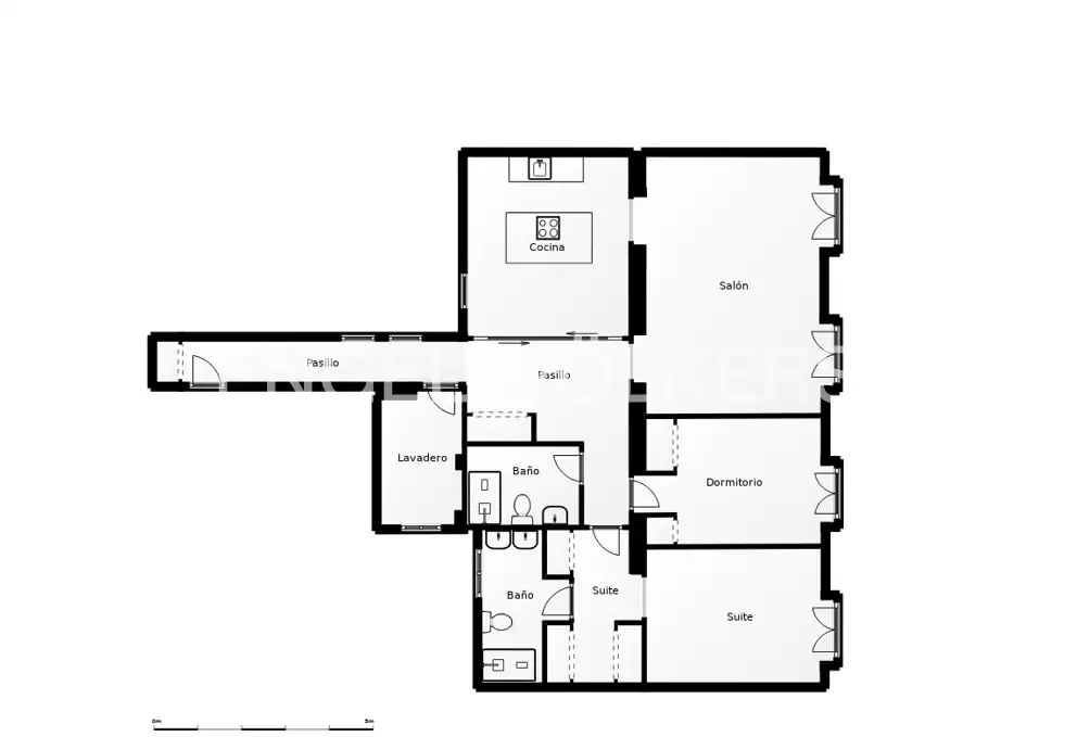 Flat for sale in Madrid  with Air Conditioner, Heating and Storage room