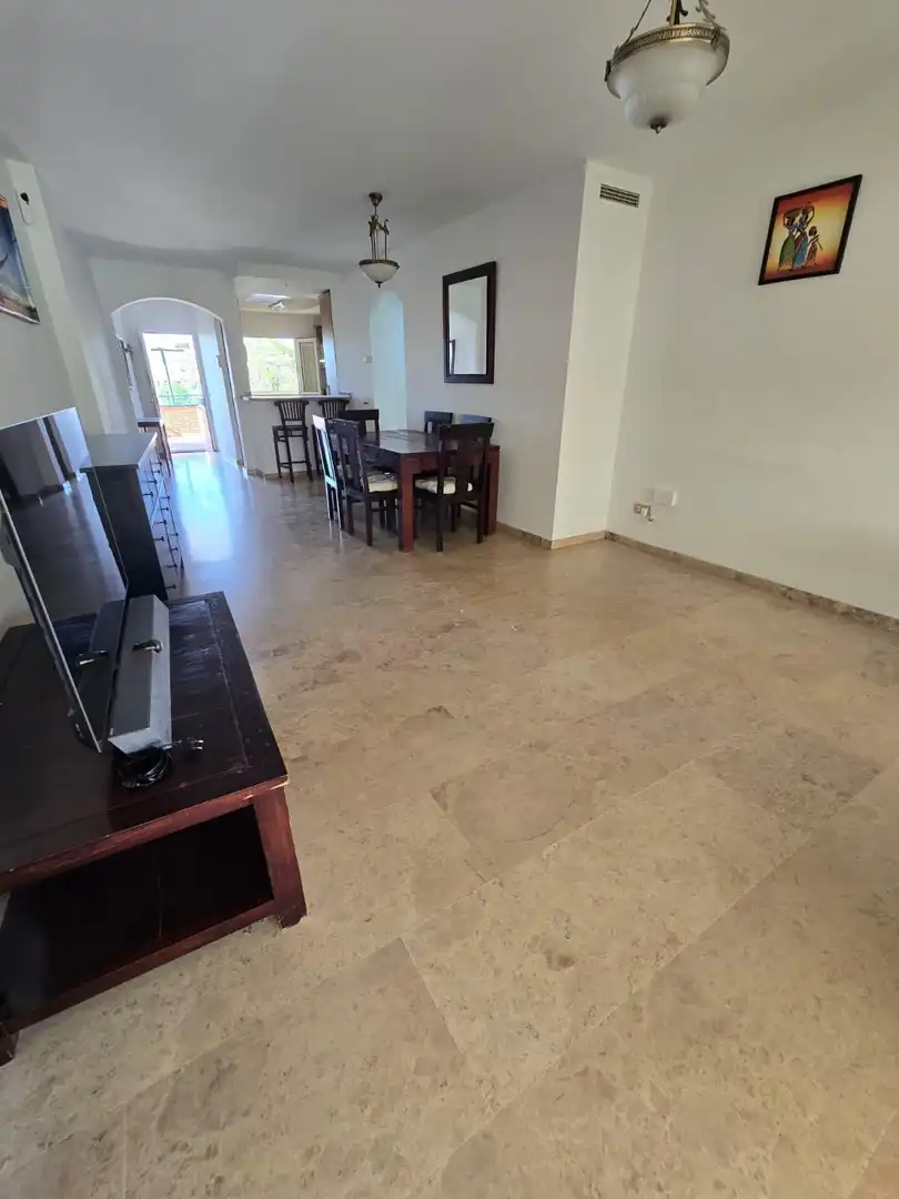 Esszimmer von Wohnung zum Verkauf in Mijas mit Klimaanlage, Heizung und Privatgarten