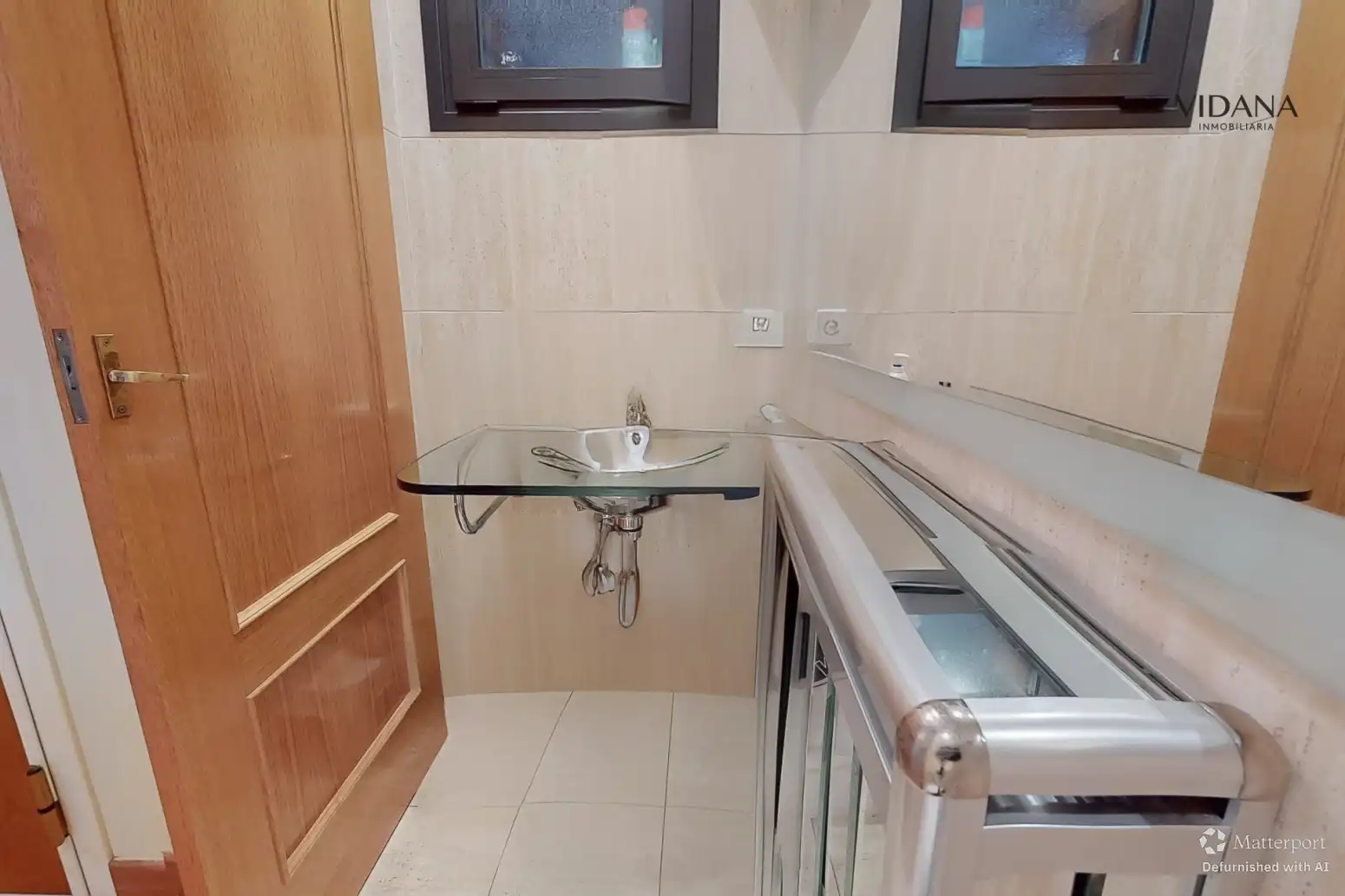 Baño de Ático en venta en  Pamplona / Iruña con Calefacción, Jardín privado y Parquet