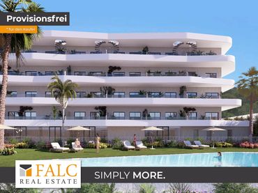 Appartement compact avec piscine à vendre à La Nucia Pueblo
