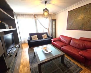 Living room of Flat for sale in Burgos Capital  with Heating, Parquet flooring and Storage room