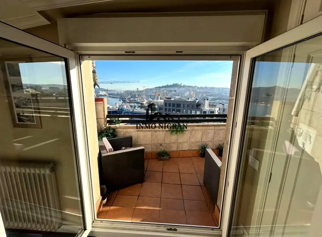 Terraza de Dúplex en venta en Vigo  con Calefacción y Terraza
