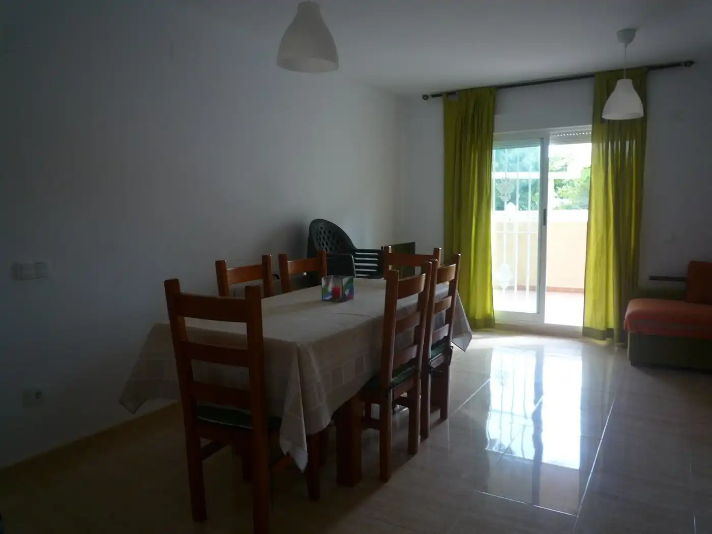 Comedor de Apartamento en venta en Xeraco con Terraza, Amueblado y Balcón