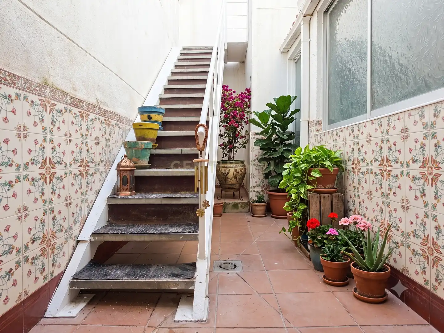 Balcony of Houses for sale in Canet de Mar  with Air Conditioner