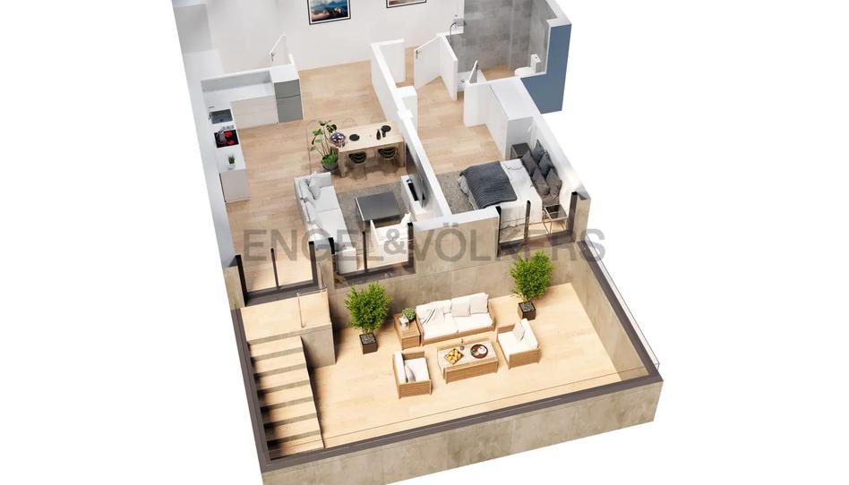 Photo 1 from new construction home in Flat for sale in Poblenou, Barcelona