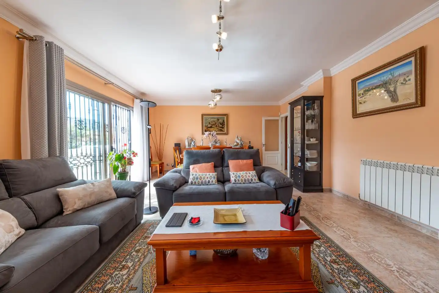 Sala d'estar de Casa o xalet en venda en Santa Brígida