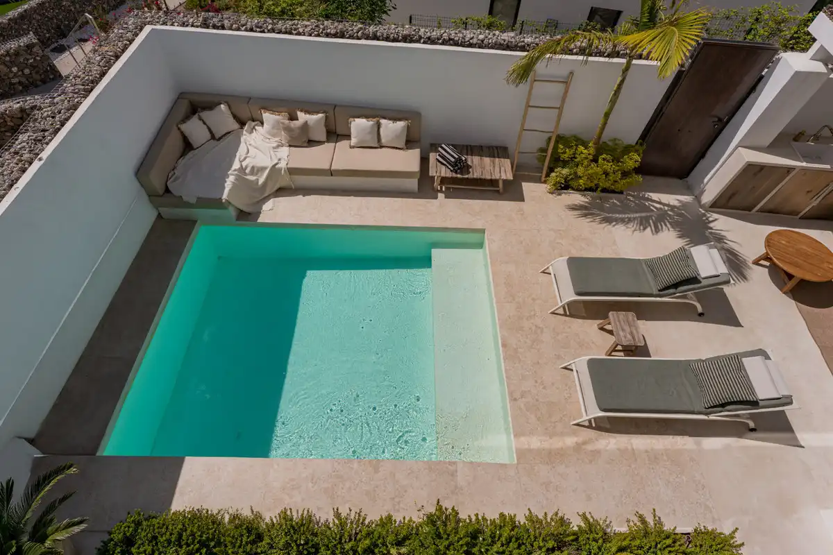Swimming pool of Detached homes for sale in Mijas  with Private garden and Swimming Pool