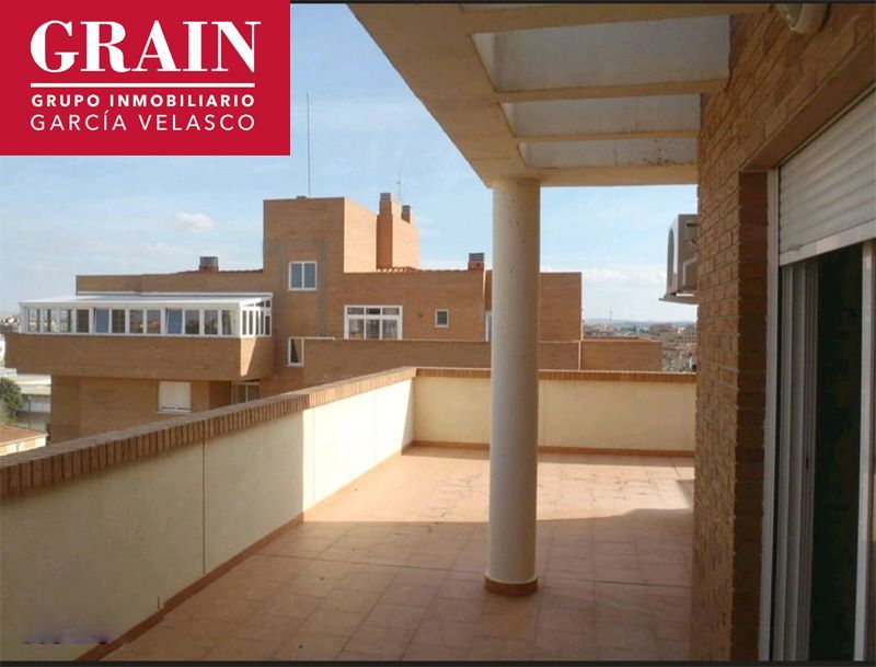Terrace of Attic to rent in  Albacete Capital  with Air Conditioner, Heating and Terrace