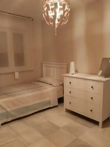 Bedroom of Flat for rent in Algeciras  with Air Conditioner and Furnished