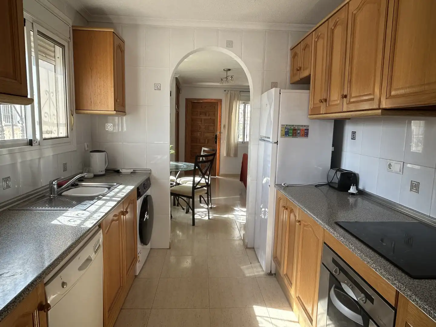 Cocina de Casa o chalet en venta en Mazarrón con Trastero y Piscina