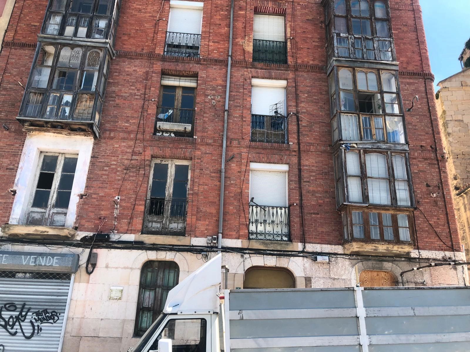 Vista exterior de Piso en venta en Miranda de Ebro