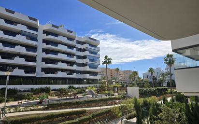 Exterior view of Flat for sale in Elche / Elx  with Air Conditioner, Terrace and Swimming Pool