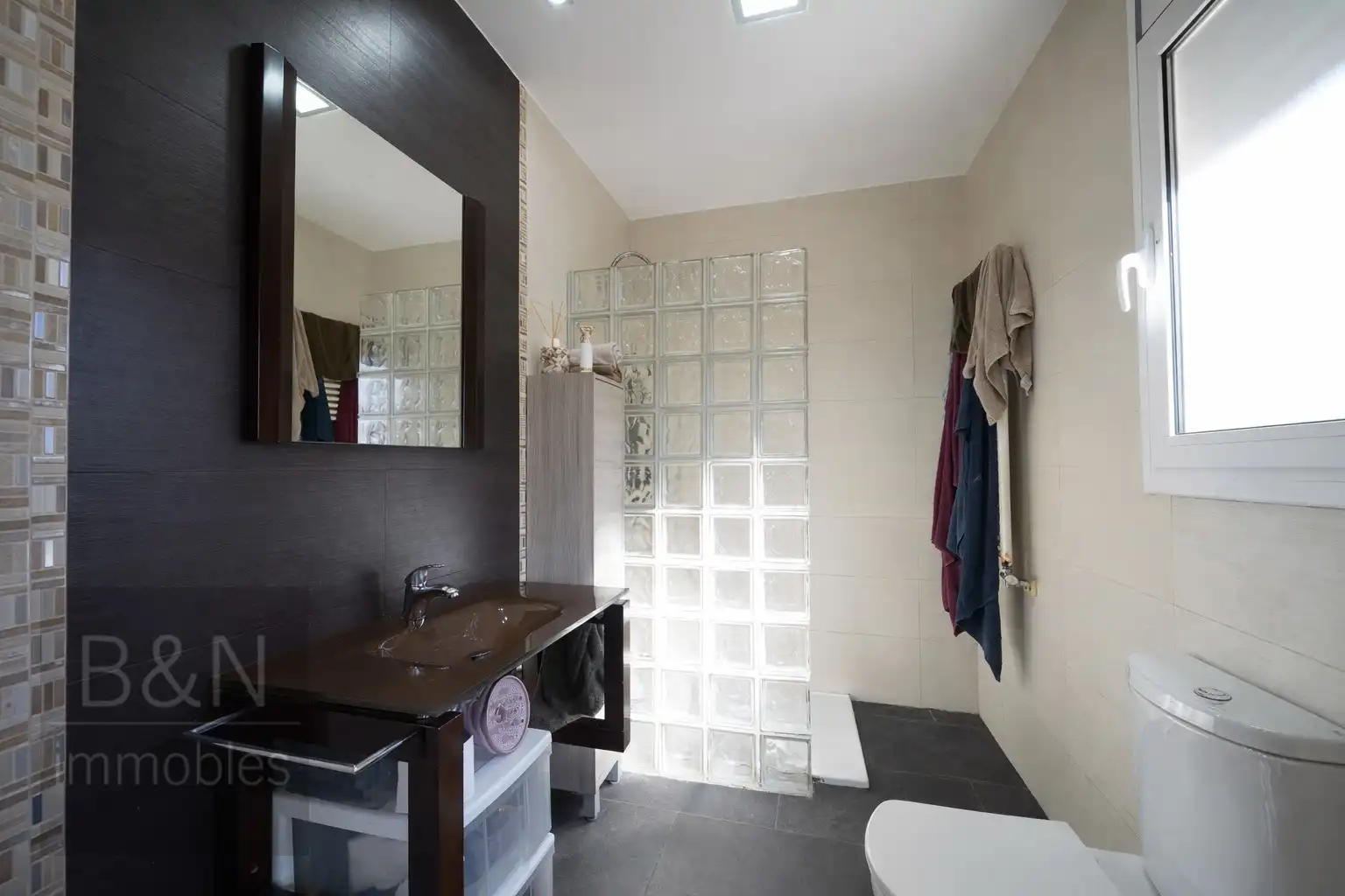 Baño de Casa o chalet en venta en Rubí con Aire acondicionado, Calefacción y Terraza