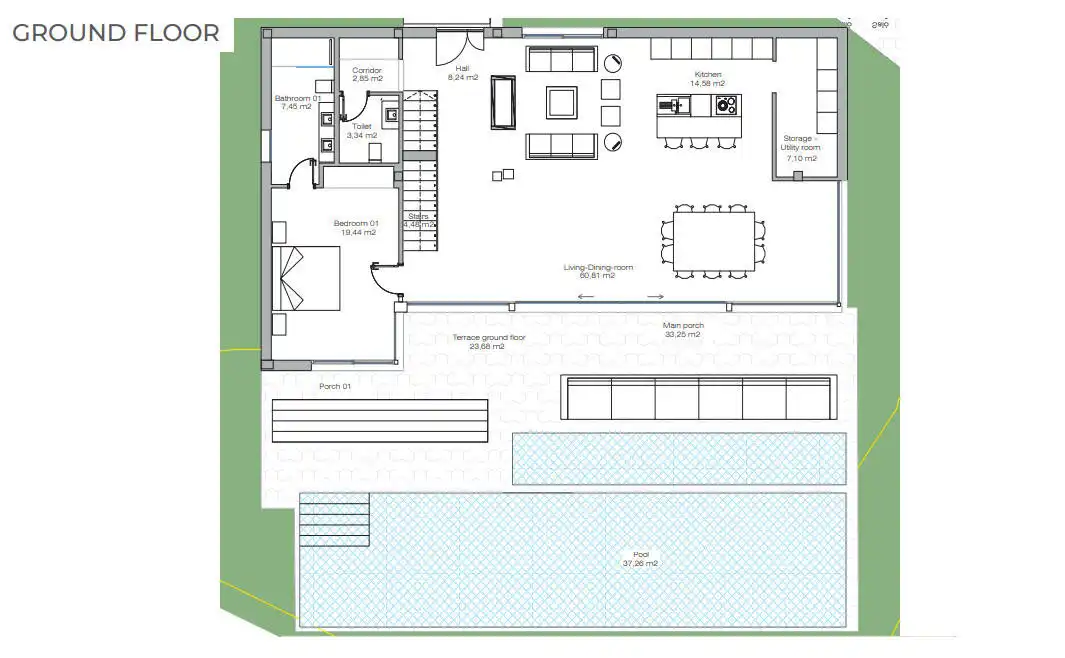House with pool for sale in La Cala Golf - Lagar Martell, imagen 8